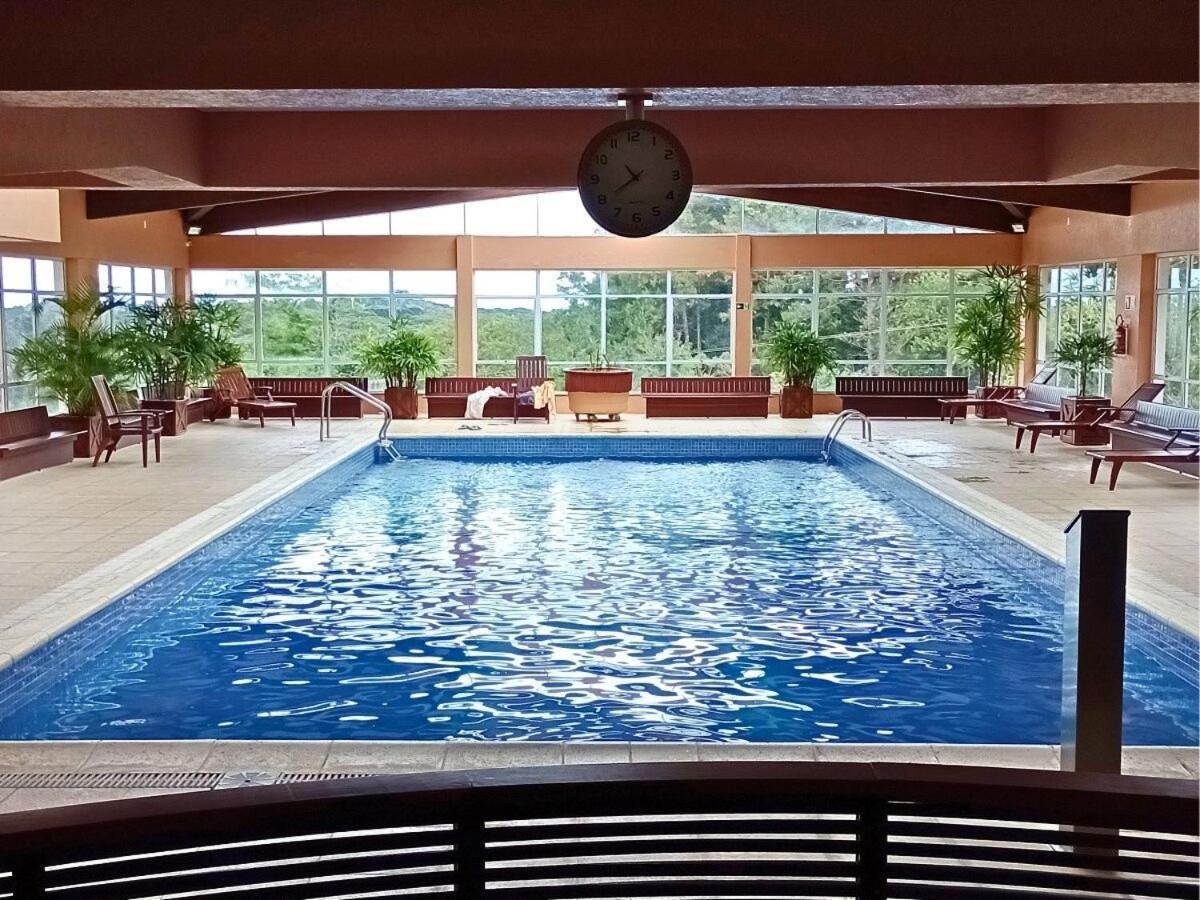 Apartamento No Residencial Village No Centro De Gramado, Com Piscina Aquecida E Hidromassagem المظهر الخارجي الصورة