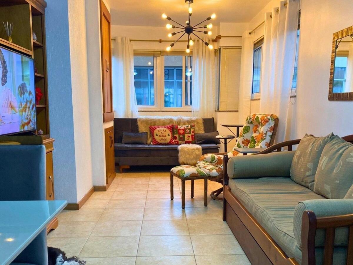 Apartamento No Residencial Village No Centro De Gramado, Com Piscina Aquecida E Hidromassagem المظهر الخارجي الصورة
